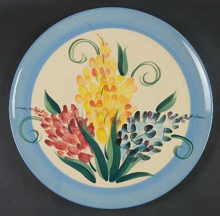 Garden View 13" Chop Plate (Round Platter)