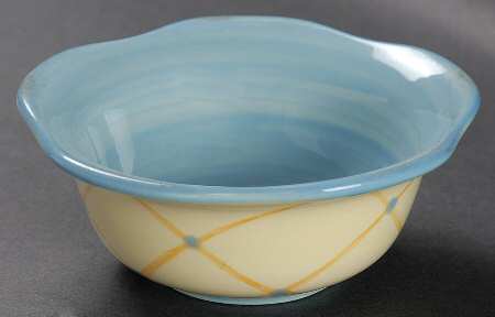 Garden View 5" Scalloped Bowl