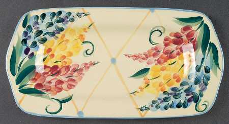 Garden View Rectangular Tray 11"