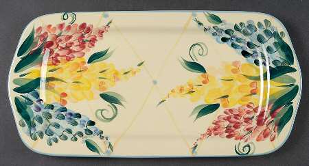 Garden View 15" Rectangular Tray