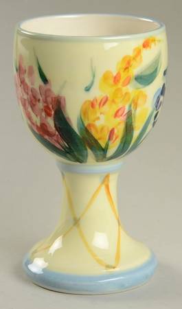 Garden View China Goblet