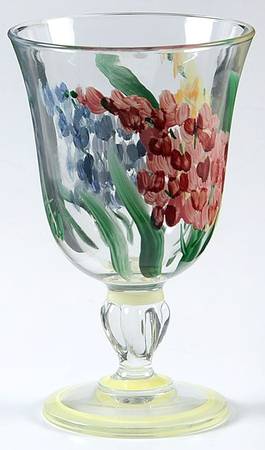 Garden View Glassware Goblet