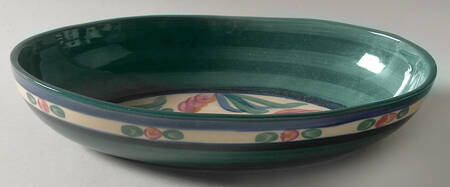 Juniper 10" Oval Vegetable Bowl