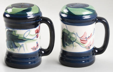Grapevine Green Stove Top Salt & Pepper Set