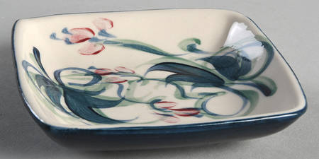 Grapevine Green Soap Dish