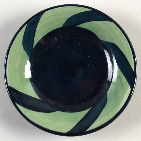 Grapevine Green Saucer for Espresso Cup