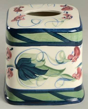 Grapevine Green Kleenex Box