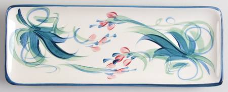 Grapevine Green 11" Rectangular Tray