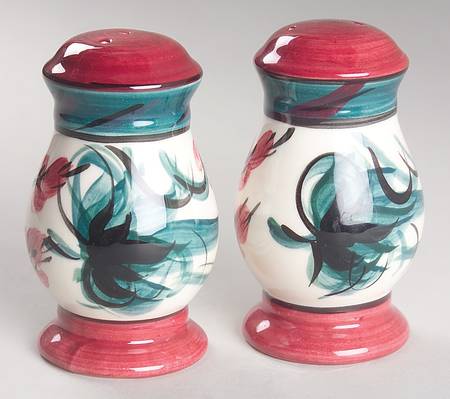 Red Grapevine Salt & Pepper Set