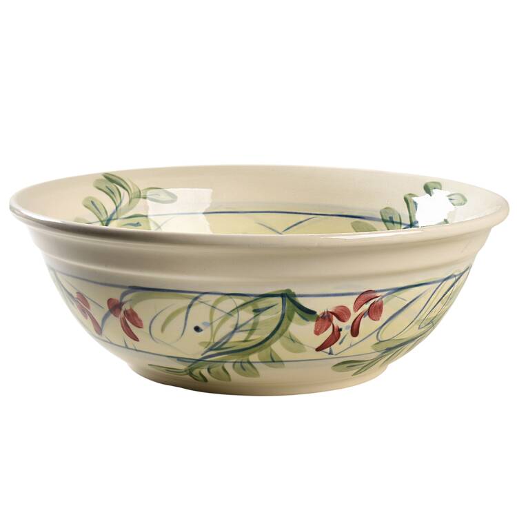 Maypop 14" Pasta Serving Bowl by Gail Pittman