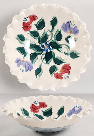 Annabella 11" Ruffled Bowl