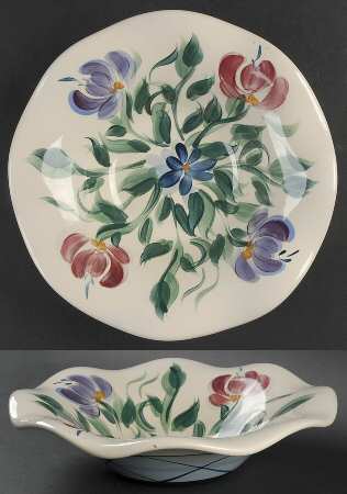 Annabella Large Round Fluted Bowl