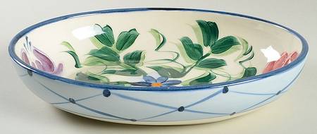 Annabella 10" Oval Vegetable Bowl