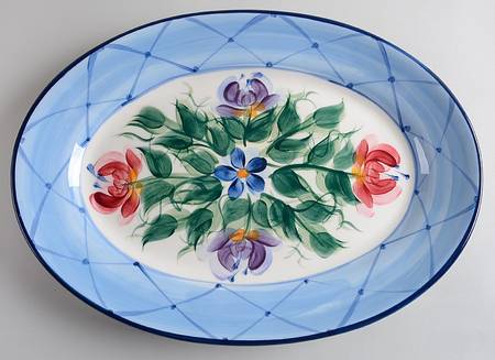 Annabella 15" Oval Serving Platter