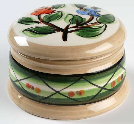 Vivaldi Powder Box with Lid