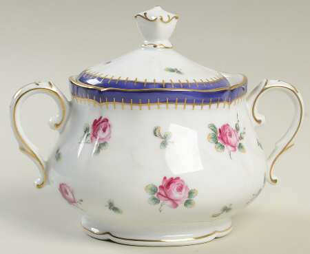 Principessa Rosa Sugar Bowl & Lid