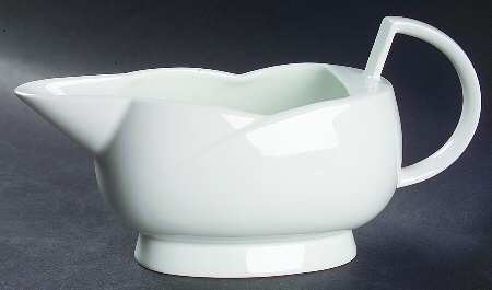 Nuvola White Gravy Boat