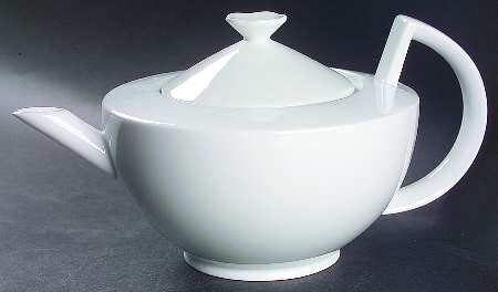 Nuvola White Teapot & Lid