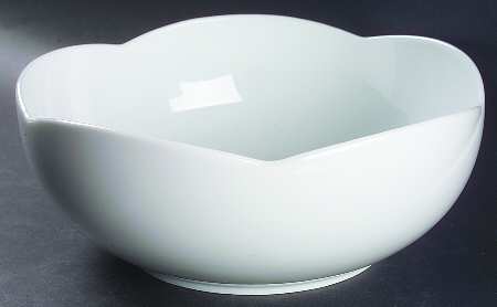 Nuvola White 9" Round Vegetable Bowl