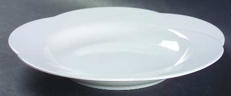 Nuvola White Rim Soup Bowl