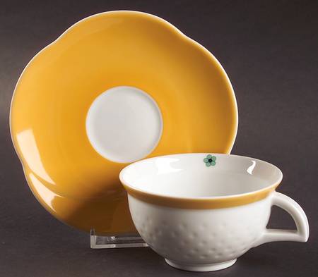 Margherita Flat Cup & Saucer Set