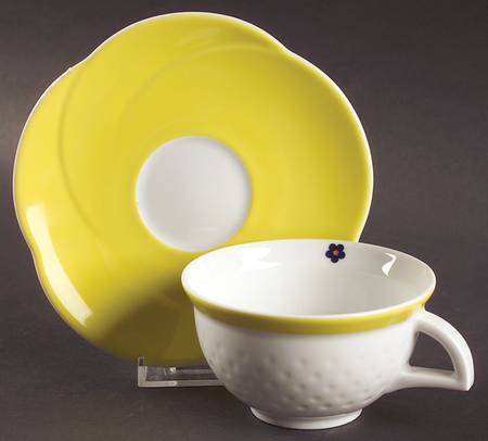 Margherita Flat Cup & Saucer Set