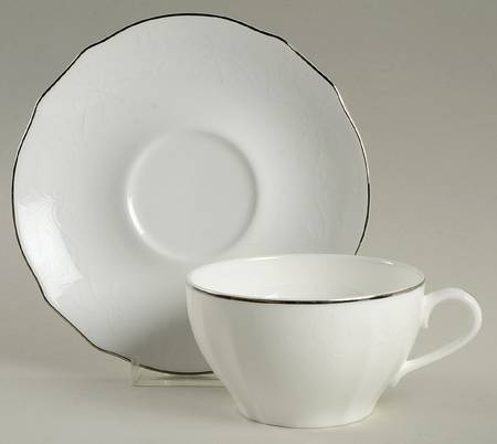 Virginia Flat Cup & Saucer Set
