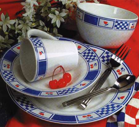 Pantry Pie Blue by Gibson Designs