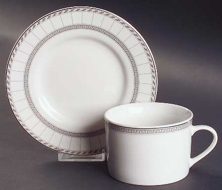 Eternity Flat Cup & Saucer Set