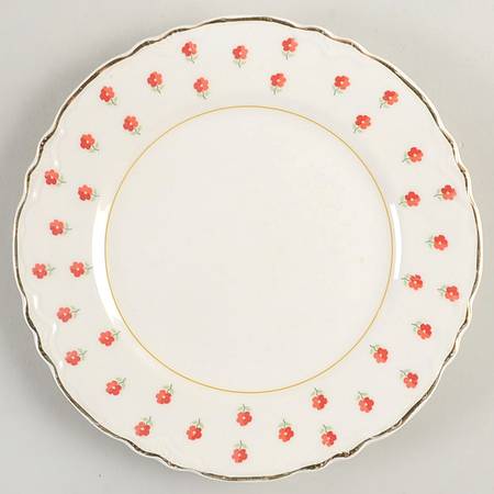 Blushing Rose Dalrymple (Radisson Shape) Dessert/Pie Plate