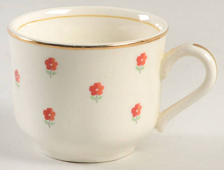 Blushing Rose Dalrymple (Radisson Shape) Flat Demitasse Cup