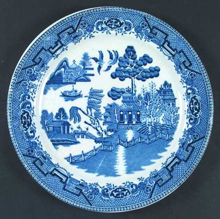 Willow Blue (Restaurant) by Globe Pottery (England)