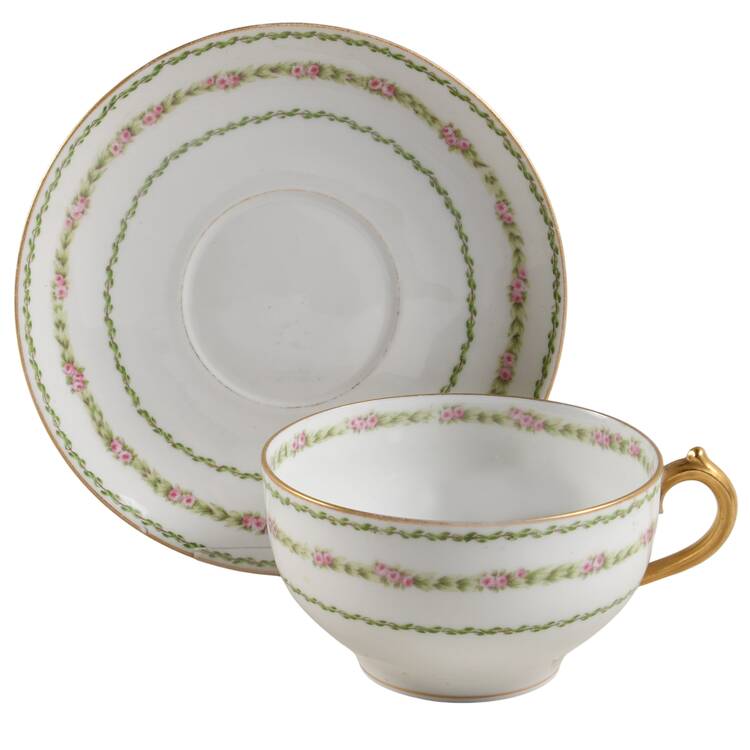 GDA175 Flat Cup & Saucer Set
