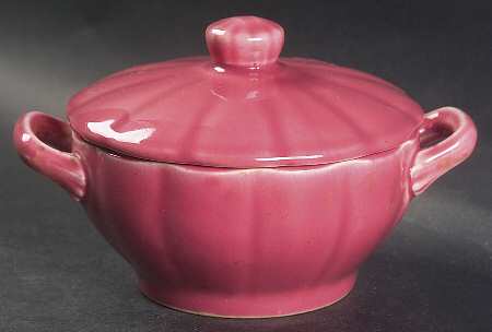 Petalware Rose Sugar Bowl & Lid