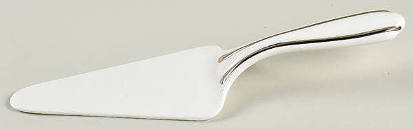 Grand Manor Platinum Solid Ceramic Pie/Cake Server