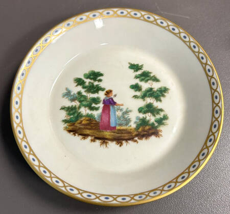 GIN117 Saucer for Flat Demitasse Cup