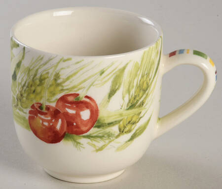 Cherry Flat Demitasse Cup