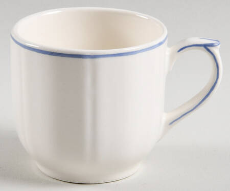 Filets Bleus (Blue) Flat Demitasse Cup