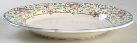 Marie Louise Large Rim Soup Bowl