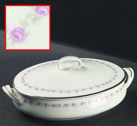 GEO288 Oval Covered Vegetable