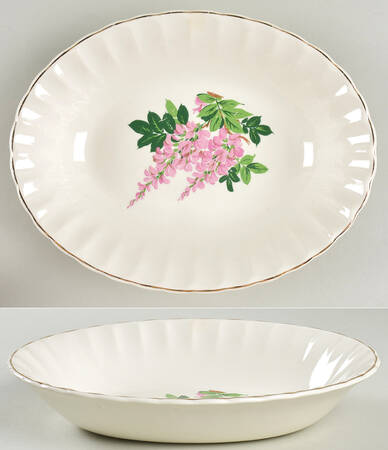 GEO289 9" Oval Vegetable Bowl