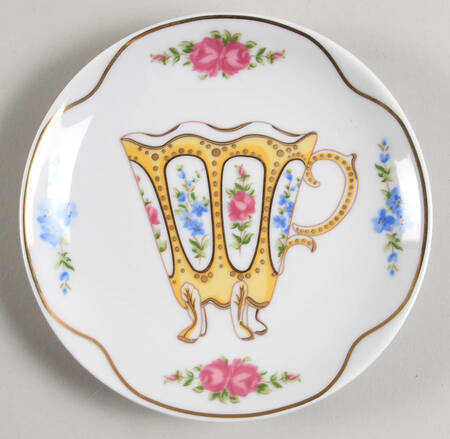 French Cups Canape Plate