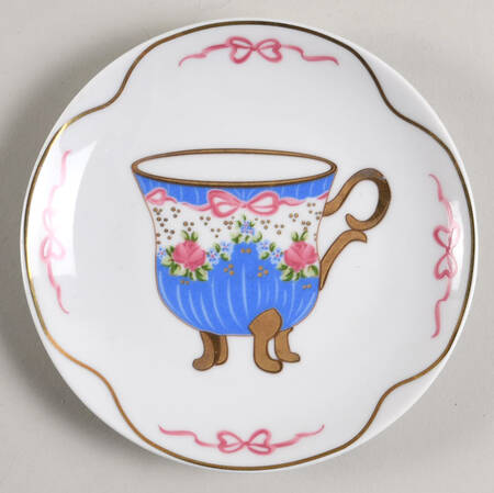 French Cups Canape Plate