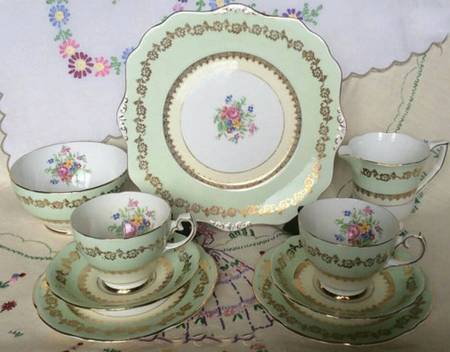 GLD17 Square Salad Plate