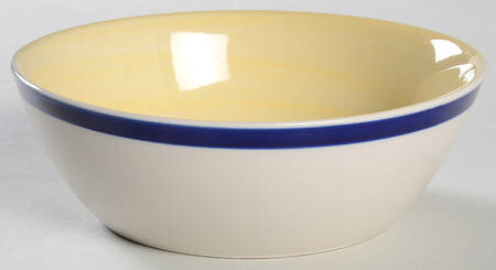 Tavernware Yellow (Rim) Fruit/Dessert (Sauce) Bowl