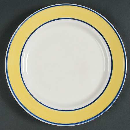 Tavernware Yellow (Rim) Salad/Dessert Plate