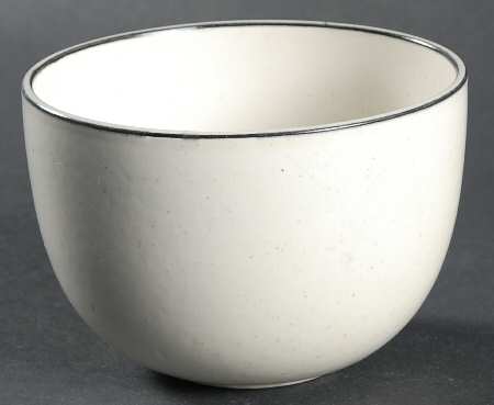 Birka Black Open Sugar Bowl
