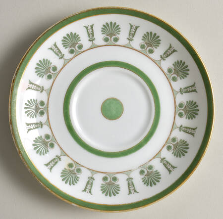 Ercolano Green (Restaurant Ware) Saucer for Breakfast Cup