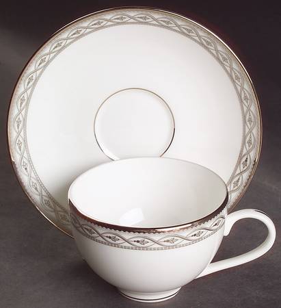 Brandywine Flat Cup & Saucer Set
