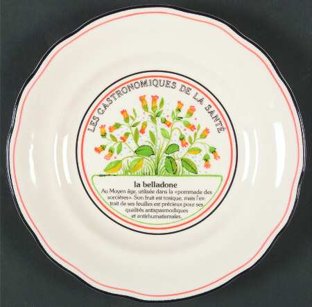 Les Gastronomiques Jardin Enchant Salad Plate